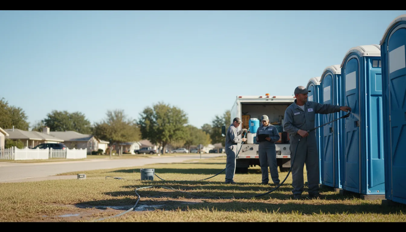 Long-Term Portable Toilet Rental in Clarion, IA near me